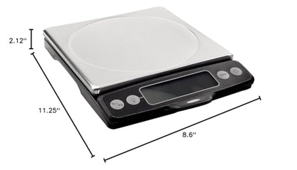 OXO Good Grips Stainless Steel Food Scale with Pull-Out Display, 11-Pound NEWER VERSION AVAILABLE