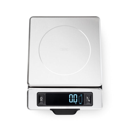 OXO Good Grips Stainless Steel Food Scale with Pull-Out Display, 11-Pound NEWER VERSION AVAILABLE